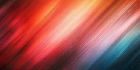 Abstract red, blue lines