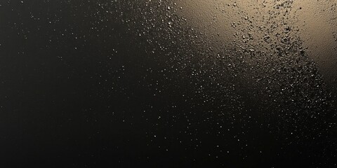 Water droplets on window