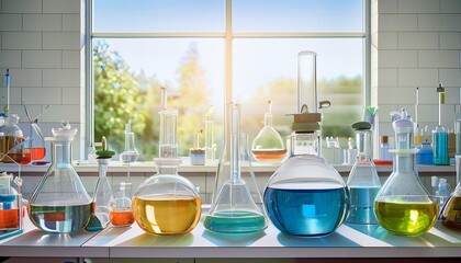 The lab is a hub of experimentation and inquiry.  