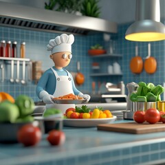 Kitchen Health Inspection in Action