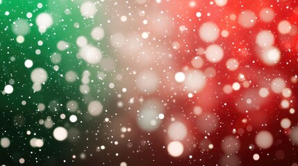 Winter Background with Snowflakes