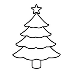 christmas tree vector