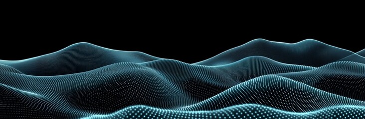 Fototapeta premium An abstract molecular banner with a geometric, polygonal design. A modern design network background for a website, business, web banner, or template.