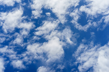background of blue sky and cloud
