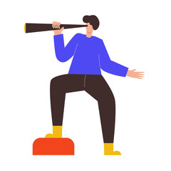 We Hiring of Professional Office Worker with illustration Designs