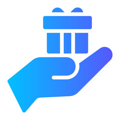 giving gradient icon