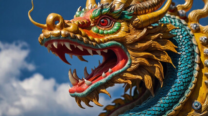 Fototapeta premium Dragon mouth