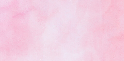 Watercolor background. Abstract pastel colors watercolor background. Light Azalea Pink Rough Abstract background design. Hand painted pink watercolor background with abstract fringe and bleed paint .