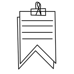 hand drawn bubble notes and bubble speech in doodle style