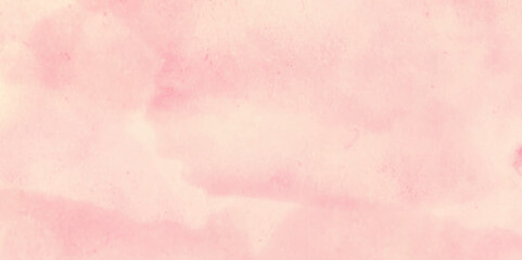Watercolor background. Abstract pastel colors watercolor background. Light Azalea Pink Rough Abstract background design. Hand painted pink watercolor background with abstract fringe and bleed paint .