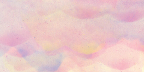 Watercolor background. Abstract pastel colors watercolor background. Light Azalea Pink Rough Abstract background design. Hand painted pink watercolor background with abstract fringe and bleed paint .