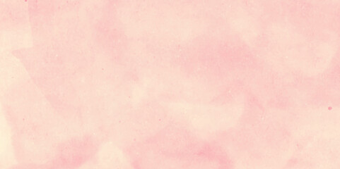 Watercolor background. Abstract pastel colors watercolor background. Light Azalea Pink Rough Abstract background design. Hand painted pink watercolor background with abstract fringe and bleed paint .
