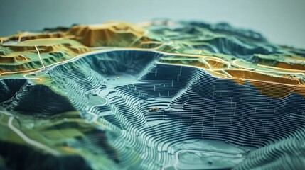 An economic overview of mineral extraction, showcasing mining sites, minerals, and economic data visualizations highlighting the global demand, market trends, and financial impact of mineral resources