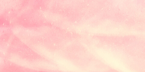Watercolor background. Abstract pastel colors watercolor background. Light Azalea Pink Rough Abstract background design. Hand painted pink watercolor background with abstract fringe and bleed paint .
