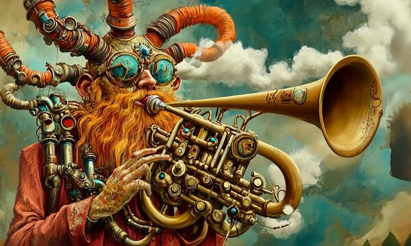 Steampunk Musician