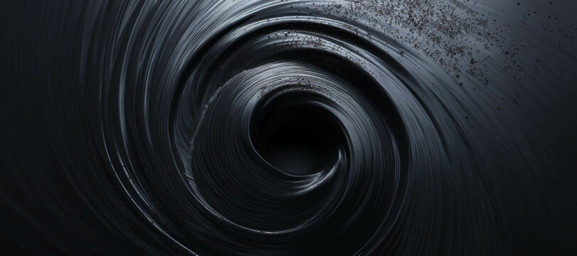 black circe hole vortex background, swirl 15