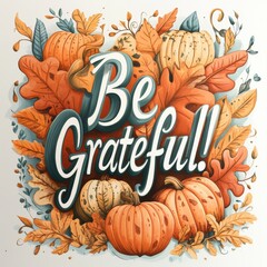 Greeting card design for thanksgiving holiday.