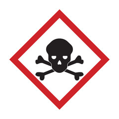 Toxic Material Symbol Icon