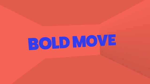 Bold Minimalistic Motion