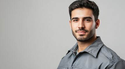 Obraz premium Professional makeup photos of engineers