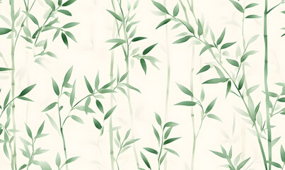 Obraz premium modern 2D doodle cartoon flower concept with open space for text, featuring whimsical floral and leafy elements on crisp white backgrounds.