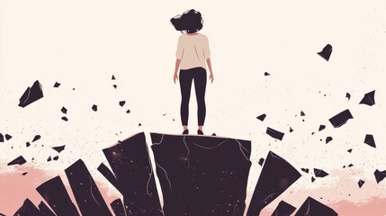 Empowerment action breaking barriers for women inspiring gender equality digital art abstract environment inspirational viewpoint