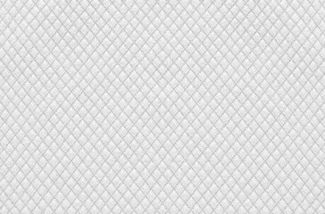 White cotton waffle fabric texture as background