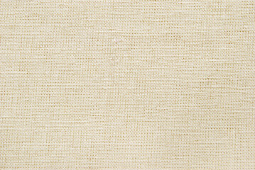 Linen fabric texture, beige canvas texture as background