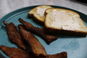 Bacon and Toast