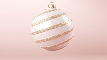 Create stunning christmas decoration icons with elegant glittery ornaments for your holiday cheer