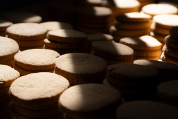 orzales biscuits, Traditional bakery in the village of Orzales, Cantabria, Spain