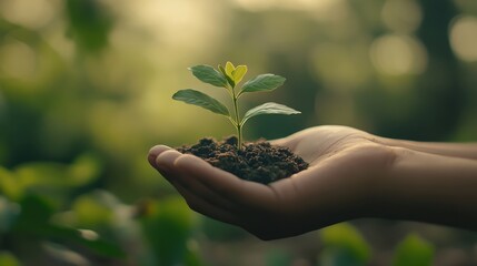 A close-up of an insurance companys green initiative, promoting sustainable living through special insurance policies.