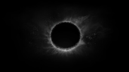 Black hole in deep outer space