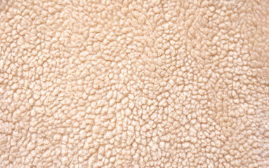 Warm light beige fleece background
