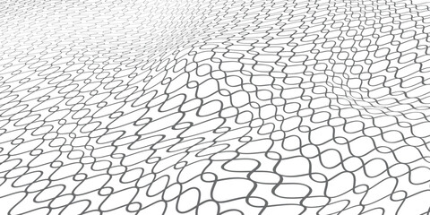 Mesh texture for fishing nets. Grunge pattern for sportswear or soccer goal, volleyball net, modern.