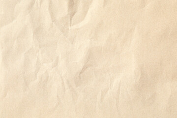Old crumpled brown paper texture