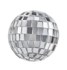 disco ball isolated on white background