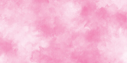 Fototapeta premium Light pink abstract watercolor background with paper texture and stains, light and soft pink Watercolor background texture, polished and empty smooth Watercolor background texture soft pink.