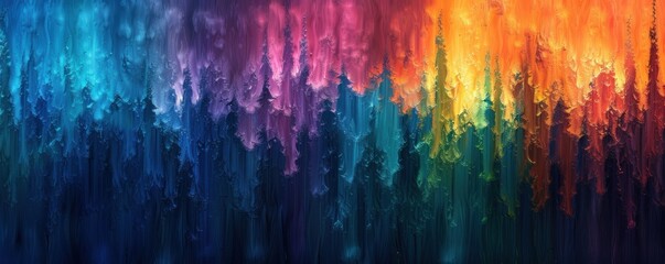 Abstract Colorful Painting
