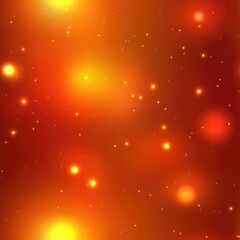 Seamless red and orange gradient background featuring sparkling lights, perfect for festive designs and digital projects