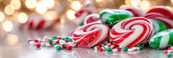 christmas candies on kitchen counter © Brian