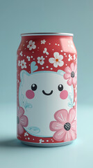 Fototapeta premium colorful cute water cans 