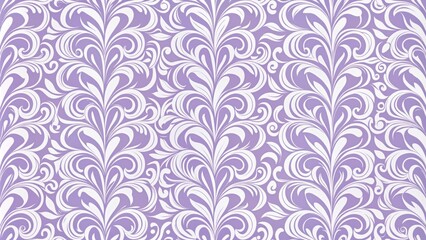 Elegant Lavender Flowing Shapes Seamless Pattern for Backgrounds and Designs