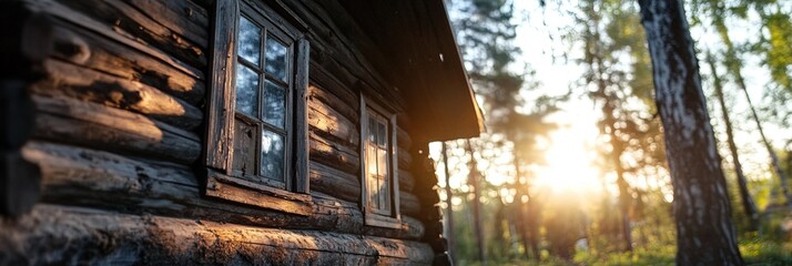 Fototapeta premium house from russia 