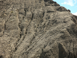 stone background made of rough natural rock
