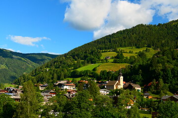 Obraz premium Bad Kleinkirchheim, Urlaub in Kärnten 