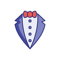 Tuxedo vector icon