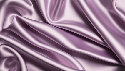 Obraz premium Luxury silk fabric with wrinkles background in purple shine for wedding, fashion themes and concepts. 