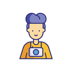 Wedding Photographer vector icon