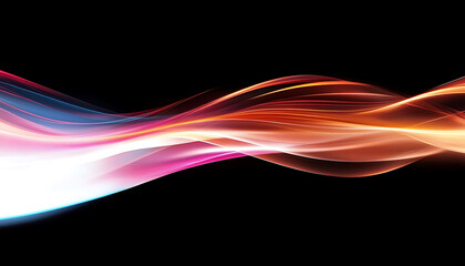 Obraz premium Dynamic curve light backgrounds speed. 